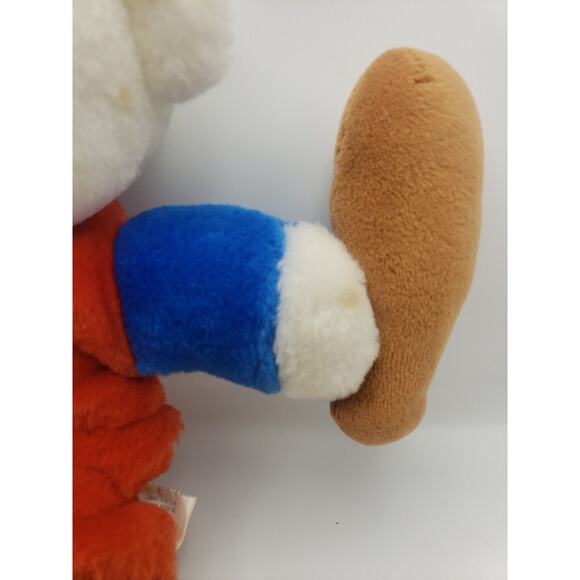 Vintage Prestige Toy Musical Bear Pull Toy Baseball Little Slugger first peek - Picture 2 of 12